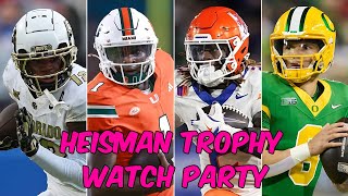 College Football WATCH Along Party HEISMAN TROPHY