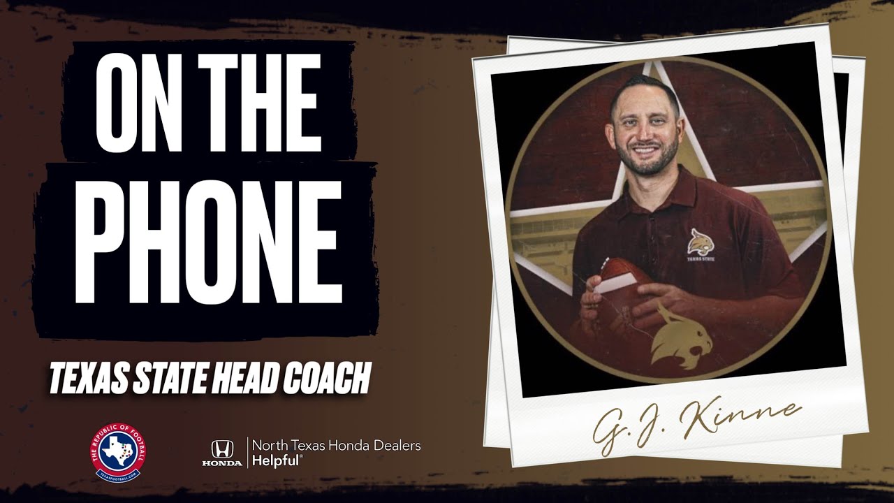 The ROF Interview: Texas State Head Coach G.J. Kinne - YouTube