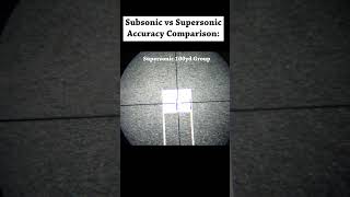 Is Subsonic MORE Accurate Than Supersonic? - 22LR 100yd