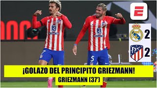 GOLAZO DE GRIEZMANN. PARTIDAZO. Real Madrid 2-2 Atlético de Madrid | Supercopa de España