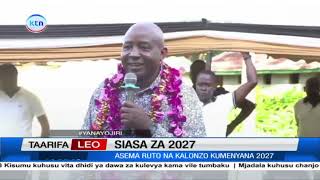 Savula asema Ruto na Kalonzo kumenyana 2027