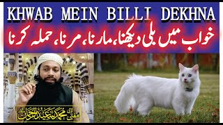 Khwab Mein Billi Dekhna Ki Tabeer | خواب میں بلی دیکھنا | Cat In Dream Meaning | Mufti Saeed Saadi