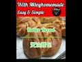 🌈short🌈 easy butter bread recipe bread is very easy to make ขนมปังเนยสดนุ่มๆ mileyhomemade