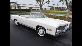 SOLD 1976 Bicentennial Edition Cadillac Eldorado Convertible