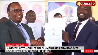 KMPDU AND MTRH SIGNED A NEW COLLECTIVE BARGAINING AGREEMENT (CBA)