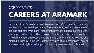 ACP Presents: Careers at Aramark