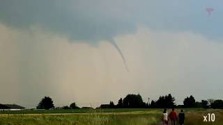 wetteronline.de: So wirbelt Tornado in Hessen (06.06.2016)