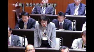 平成２７年第１回長与町議会臨時会（初議会）議案審議