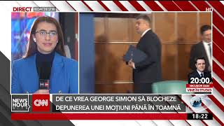 De ce vrea George Simion să blocheze depunerea unei moțiuni până în toamnă