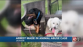 Woman arrested for allegedly shooting rottweiler in Jackson County