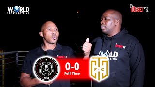 Orlando Pirates 0-0 Cape Town City | Makaringe Nowhere To Be Found | Tso Vilakazzi