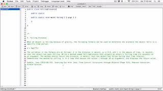 5.5. Falling Distance - Java