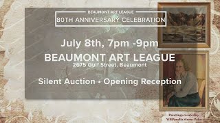 Beaumont Art League to celebrate 80th anniversary with a 1940's themed party, silent auction