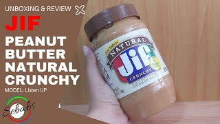 Peanut Butter Natural JIF Crunchy