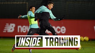 Inside Training: One-touch matches, magic from Firmino & competitive sprints