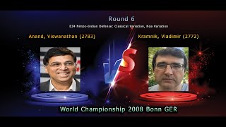 Anand vs Kramnik | World Chess Championship 2008 | Round 6 | Masterclass in Precision