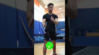 איך עושים בלוק נכון ..✌️🏓#foryou #foryoupage #tabletennis