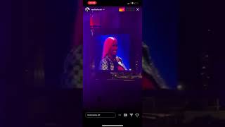 Nicki Minaj performing Super Bass at Ovo Fest 2022