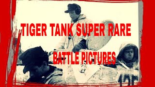 TIGER AND PANTHER TANKS IN BATTLE EASTERN FRONT SUPER RARE PICTURES