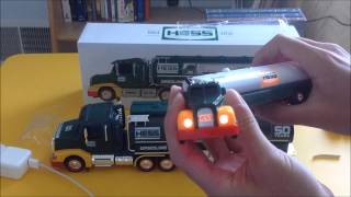 {SPECIAL} Unboxing of the 2014 Hess Collector's Edition Toy Truck 10-12-2014