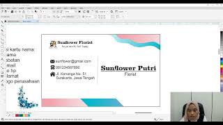 DESAIN MUDAH KARTU NAMA | SERTIFIKAT KURSUS | SEKOLAH YOUTUBE FITRI AL BAASITU