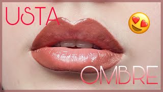 💋 Tutorial na mega SOCZYSTE USTA OMBRE 💋