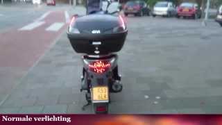 Kymco People S met Givi Blade 47 Topkoffer