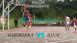 The SemiFinal | Mardikhola Vs Banau | Open level men’s tournament | 3x3 Basketball | Ramghat Pokhara