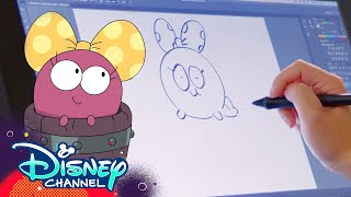 Learn to Draw Polly ✏️| Amphibia | Disney Channel