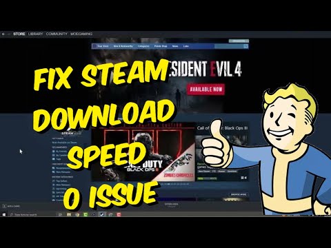 Why am I getting 0 Mbps download speed Steam?