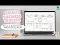 Google Sheets for Small Business: Sales & Inventory Tracker Invoice Management, Pricing Calculator 📊