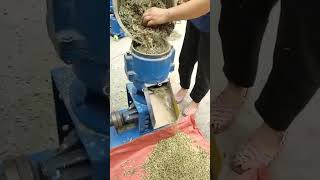 Peanut seedlings maize fodder pellet machine