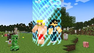 【マイクラ】MOBを倒すとバリアが広がる世界でサバイバル！