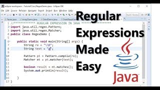 Regular Expressions Made Easy with Java - 2019 Tutorials