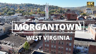 Morgantown, West Virginia - [4K] Drone Tour