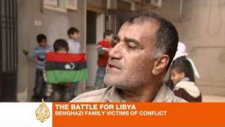 Benghazi family victims of Libya conflict