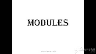Python Module Part 1: What is Module and Different Functions in math module.