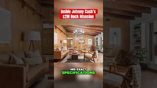 Inside Johnny Cash’s $2M Rock Mansion #shorts