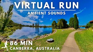 86 Min Virtual Running Video For Treadmill in #Canberra #Australia #virtualrunningtv #virtualrun