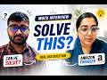 LIVE SDE Mock Interview 💻 | Resume + DSA + Interview Mistakes