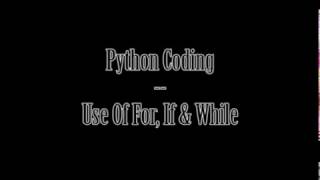 Ascii String To Binary Python - While, For, If - Ep. 1