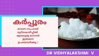 Karpooram | Camphor Health and Beauty Benefits |കർപ്പൂരം ഗുണങ്ങൾ | VEDATHMIKA |