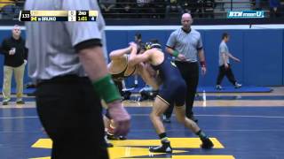 Purdue Boilermakers vs. Michigan Wolverines Wrestling: 133 Pounds - L. Welch vs. Bruno