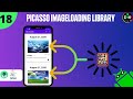 Load an image from URL with Picasso||2020||Picasso Library Tutorial-#18