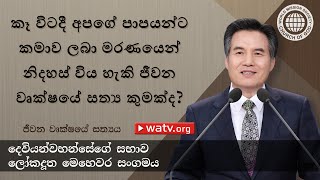 ජීවන වෘක්ෂයේ සත්‍යය 【දෙවියන්වහන්සේගේ සභාව】