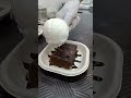 brownie with ice cream#viral #shorts #tranding #streetfood #brownie