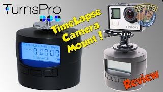 TurnsPro : Digital TimeLapse / Panning Head for GoPro / Smartphones / DSLR - REVIEW