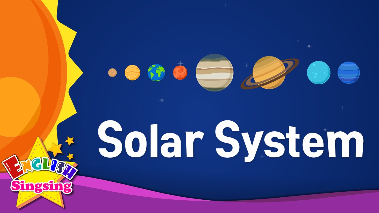 Solar System Planets Kids Vocabulary Learn English For Kids