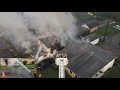 3 houses on fire in vandergrift pa. drone u0026 helmetcam gopro 4k