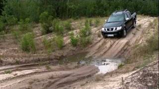 Nissan Navara \u0026 Nissan Pathfinder w terenie - test offroad PGD